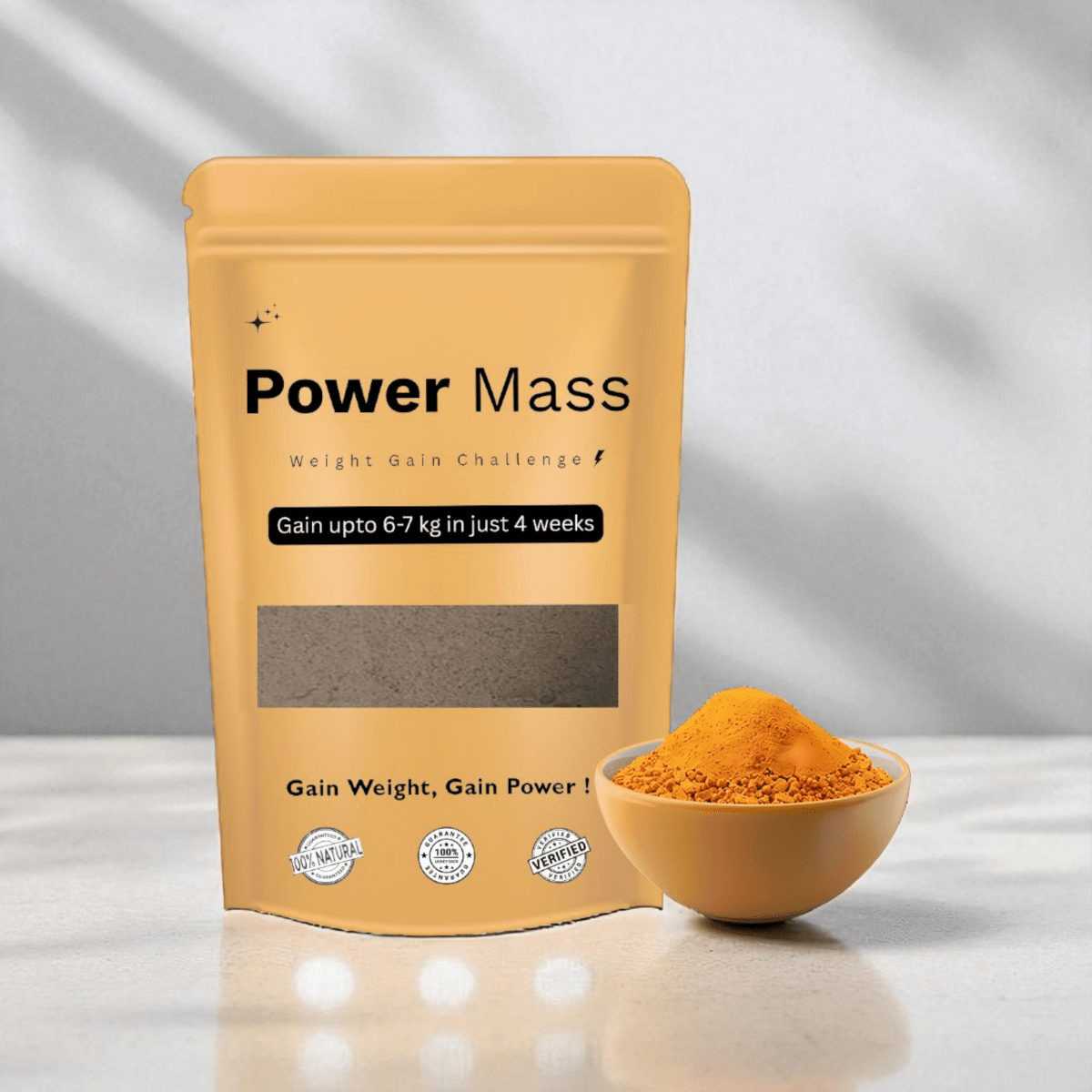 Power Mass - Natural Weight Gainer - Zubila